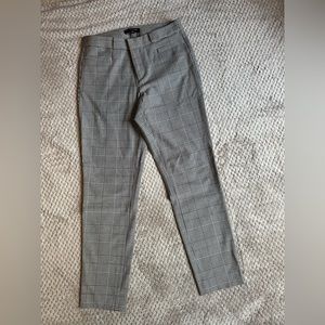 NWOT Banana Republic Sloan Slim Plaid Trouser